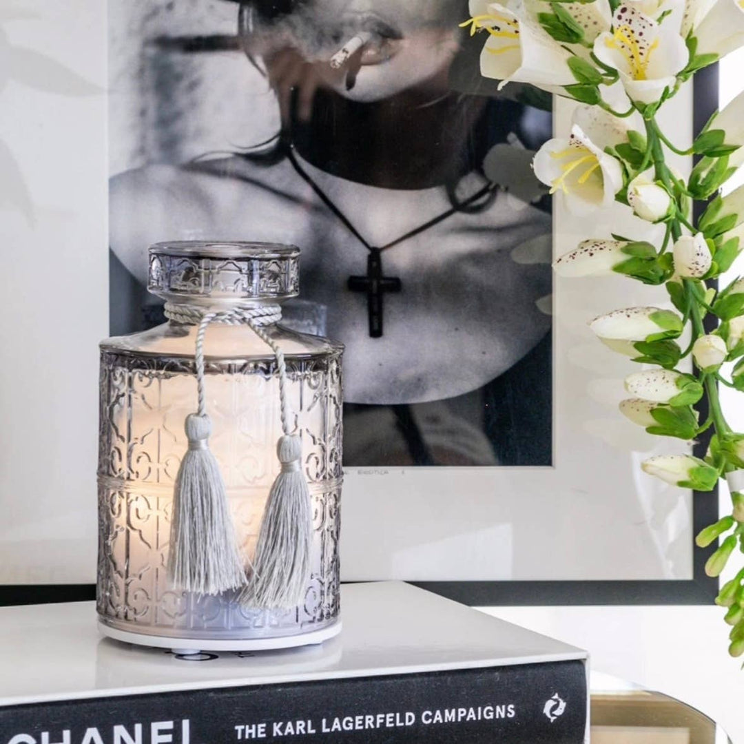 Aroma Diffuser - Grey Tassel