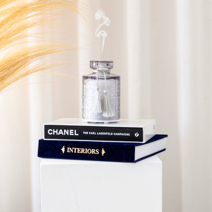 Aroma Diffuser - Grey Tassel