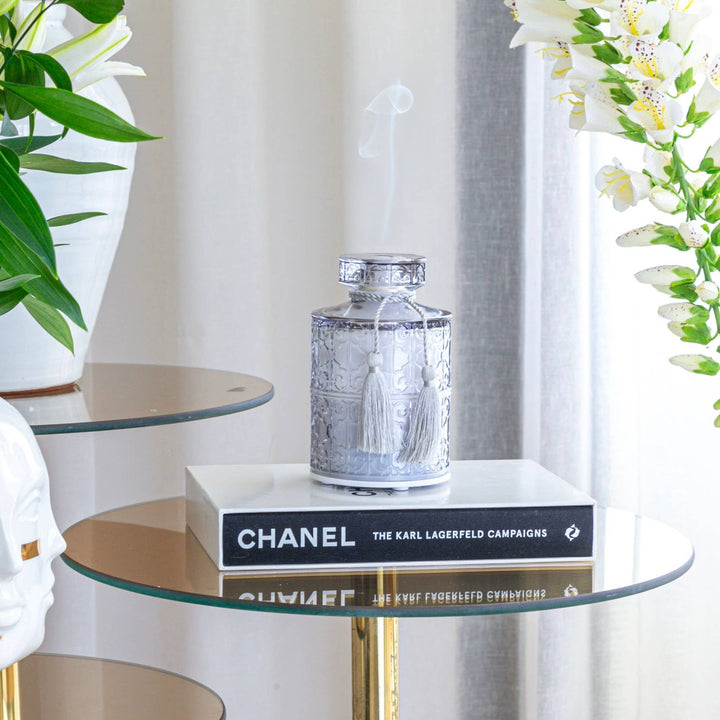 Aroma Diffuser - Grey Tassel
