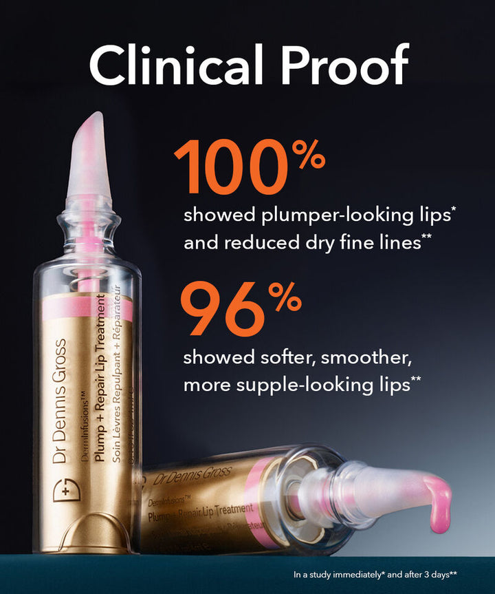 Dr Dennsi Gross DermInfusions™ Plump + Repair Peptide Lip Treatment Tint