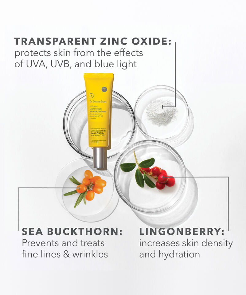 Dr Dennis Gross All-Physical Lightweight Wrinkle Defense Broad Spectrum Sunscreen SPF 30