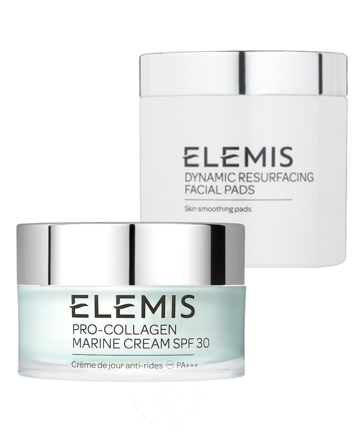 Elemis Pro-Collagen Marine Cream SPF30-Få Dynamic Resurfacing pads i GÅVA! VÄRDE 799:-