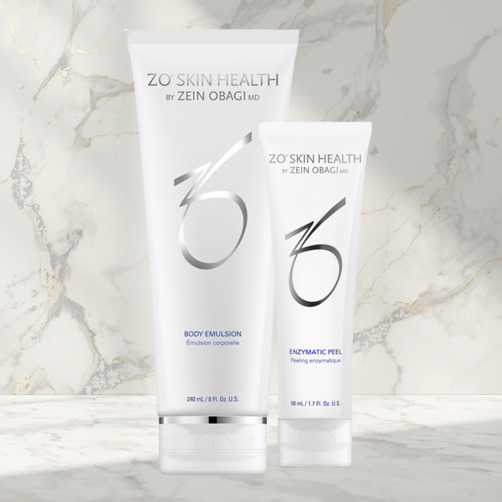 KROPPSPAKET: Enzymatic Peel + Body Emulsion VÄRDE 2120:-