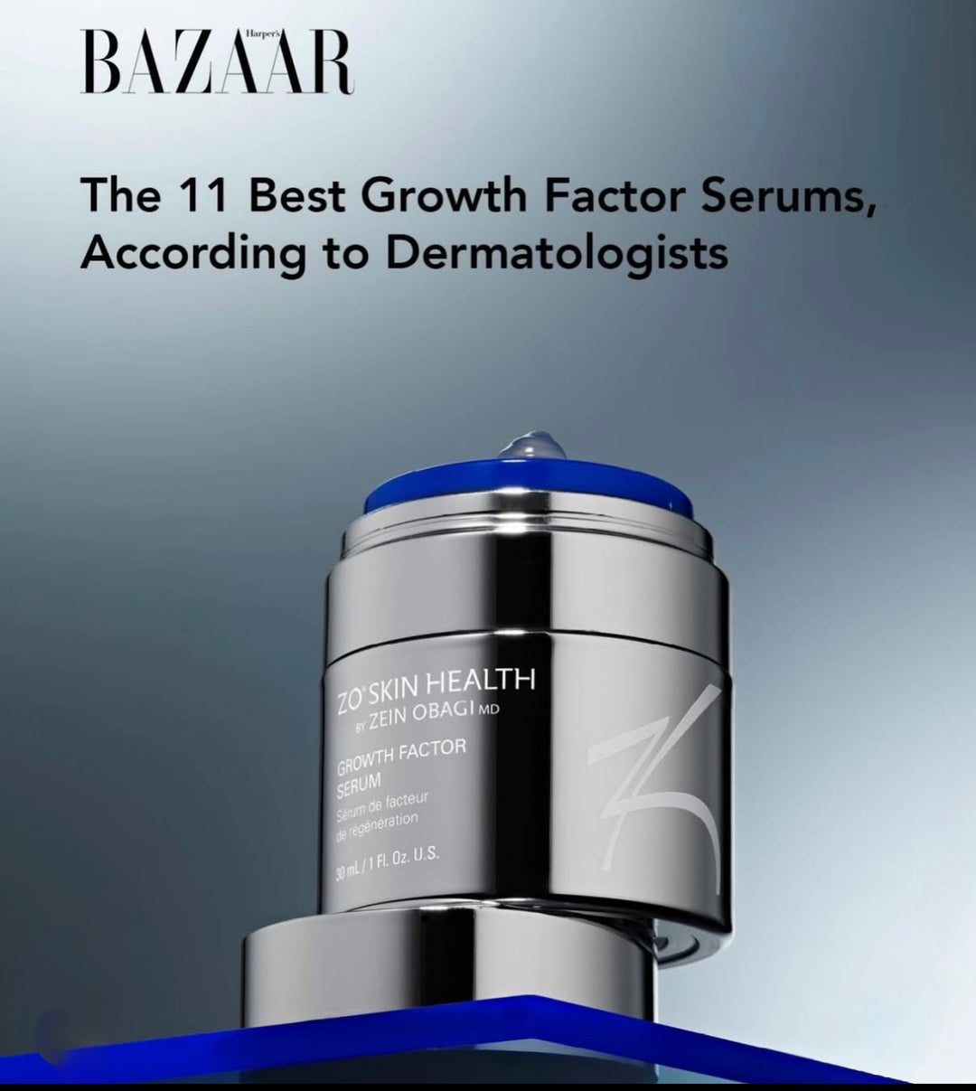 ZO Growth Factor Serum 30 ml - Få Intensive Eye Cream 8ml & Cooling Eye Masque på köpet värde 1000:-