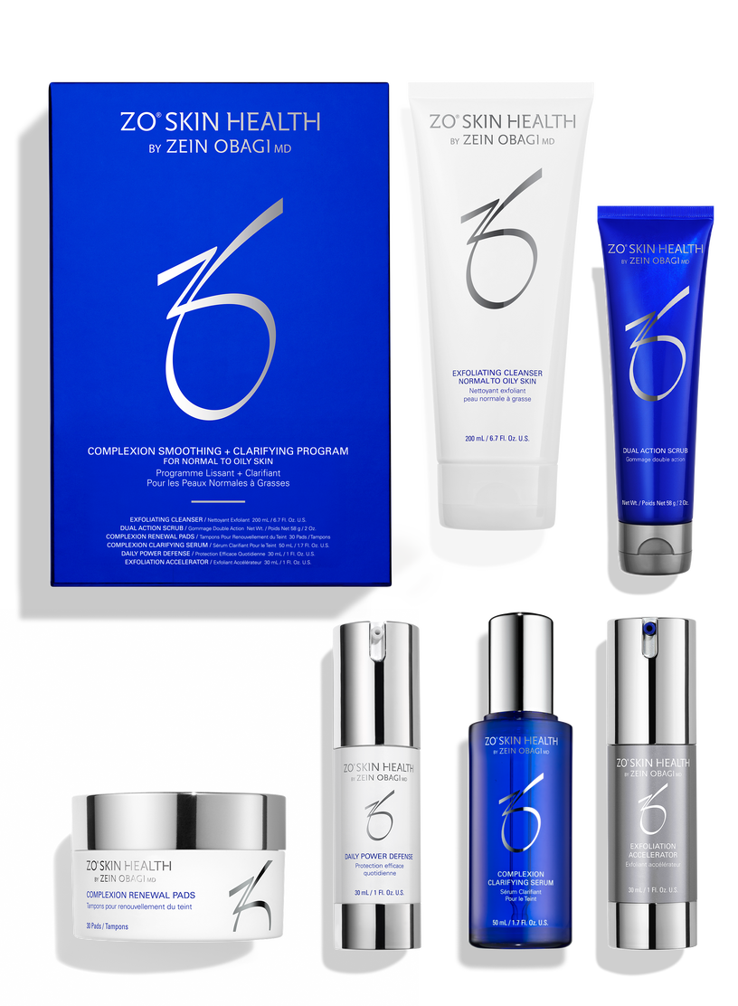 ZO Complexion Smoothing+Clarifying Profram-FÅ ILLUMINATING AOX SERUM (30 ml) I GÅVA! TOTALT VÄRDE 6230:-