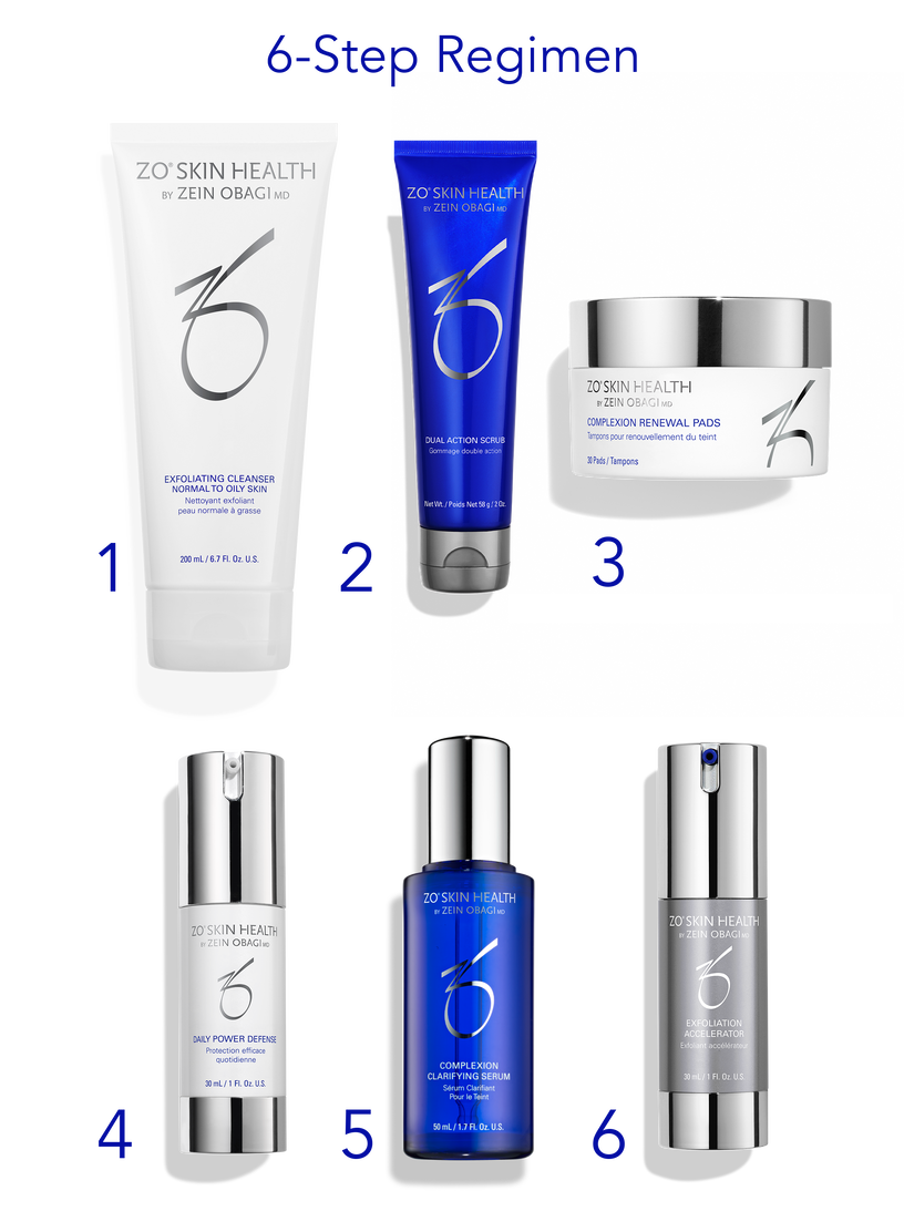 ZO Complexion Smoothing+Clarifying Profram-FÅ ILLUMINATING AOX SERUM (30 ml) I GÅVA! TOTALT VÄRDE 6230:-