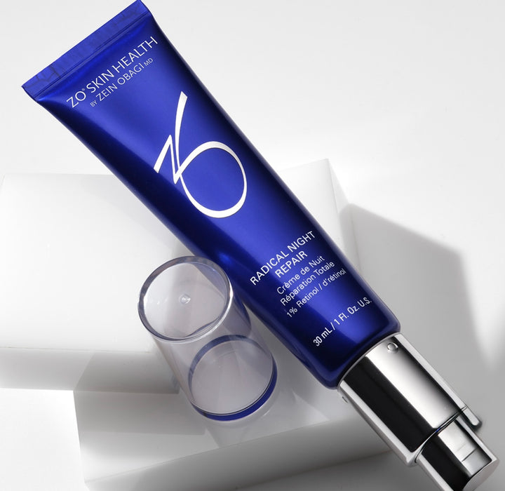 ZO Radical Night Repair - Få Exfoliation Accelerator 30ml & Hydrating Créme 58g värde 1400:-