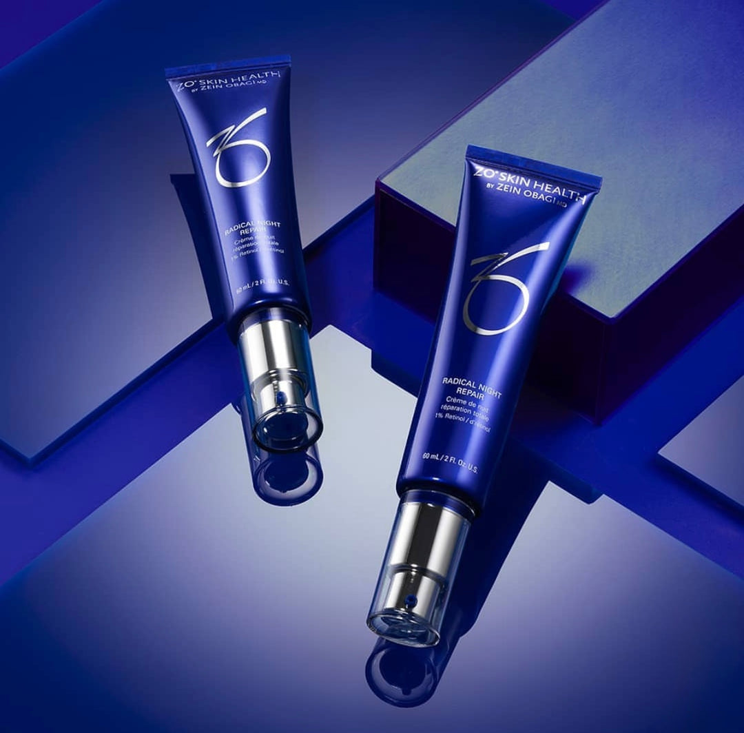 ZO Radical Night Repair - Få Exfoliation Accelerator 30ml & Hydrating Créme 58g värde 1400:-