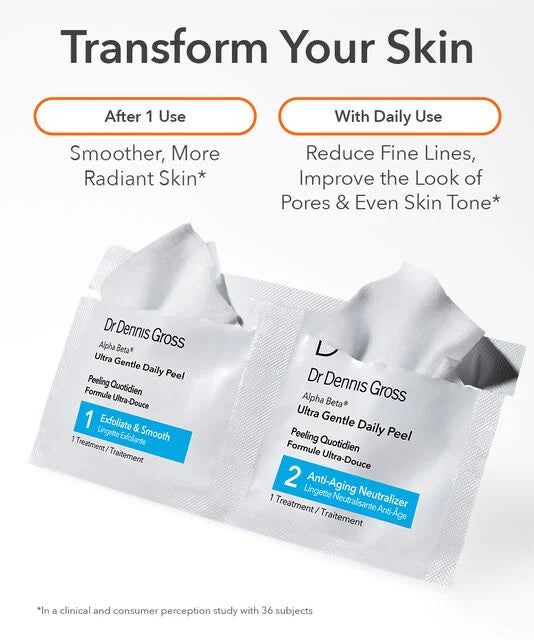 Dr Dennis Gross Alpha Beta® Ultra Gentle Daily Peel (30 st)