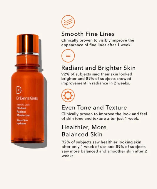 Dr Dennis Gross Vitamin C Lactic Oil-Free Radiant Moisturizer