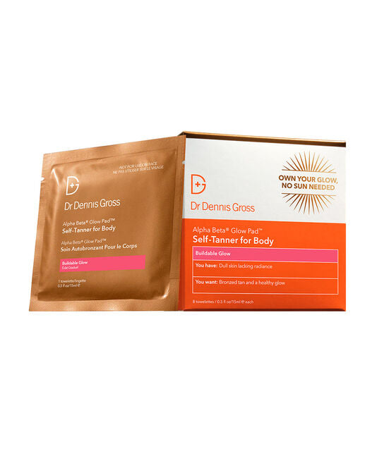 Dr Dennis Gross Alpha Beta Glow Pad Self-Tanner for Body