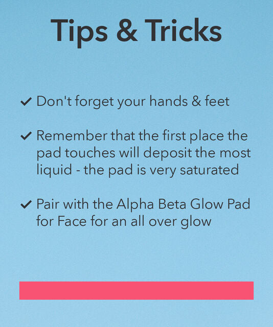 Dr Dennis Gross Alpha Beta Glow Pad Self-Tanner for Body