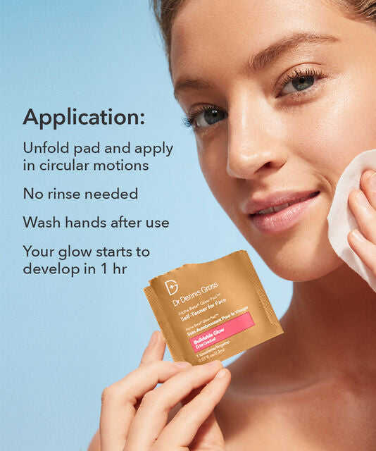 Dr Dennis Gross  Alpha Beta® Glow Pad™ Self-Tanner for Face