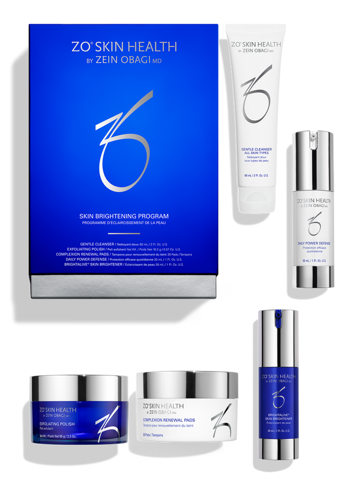 ZO Skin Brightening Program (Utan retinol)+GÅVA:AOX Serum (30 ml) VÄRDE 1320:-
