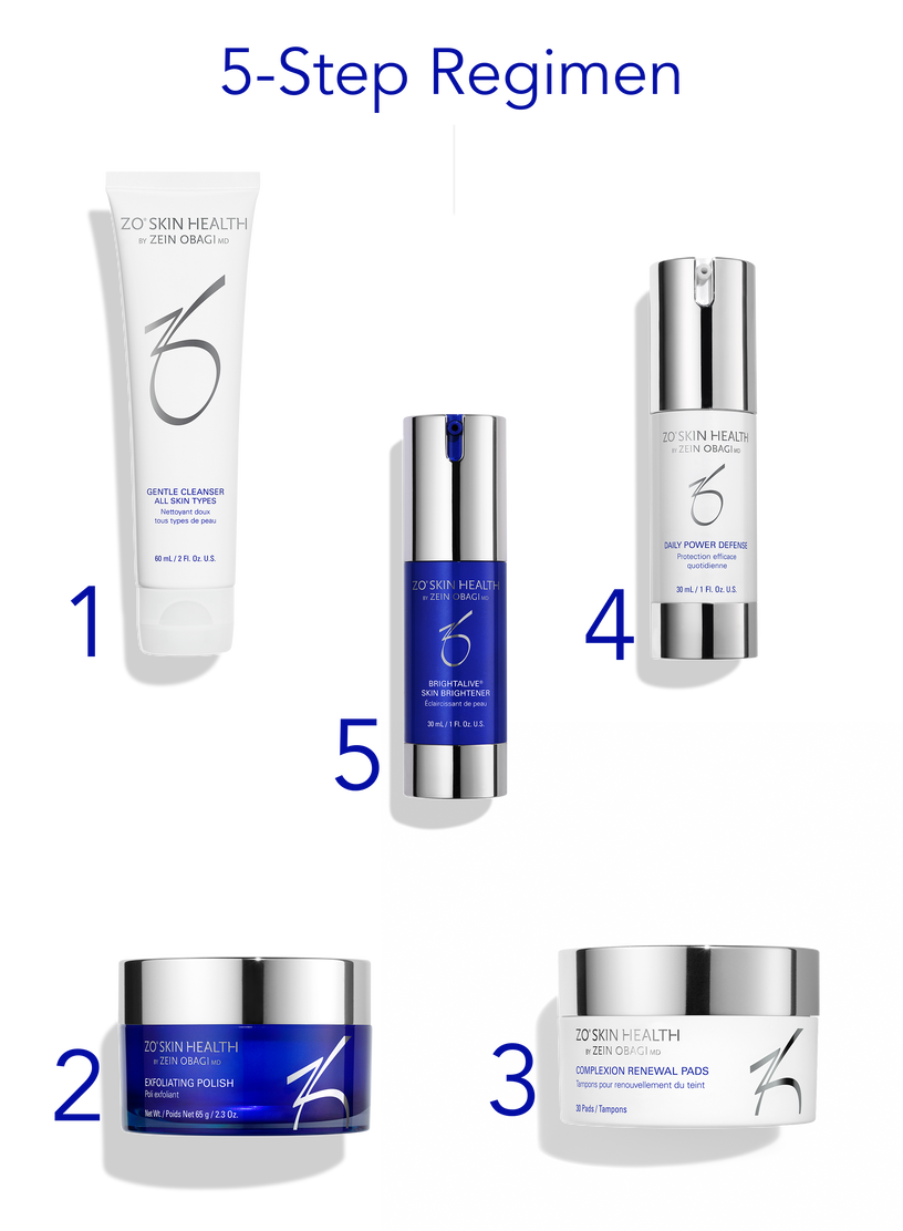 ZO Skin Brightening Program (Utan retinol)+GÅVA:AOX Serum (30 ml) VÄRDE 1320:-