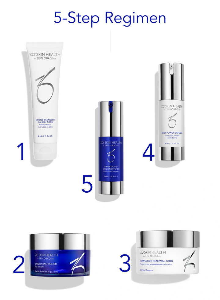 ZO Skin Brightening Program (Utan retinol)+GÅVA:AOX Serum (30 ml) VÄRDE 1320:-