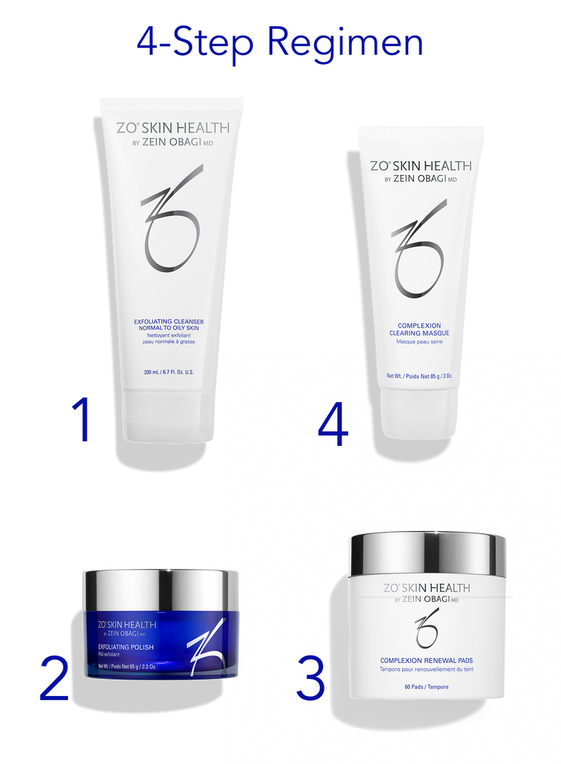 ZO Complexion Clearing Program+GÅVA:AOX Serum (30 ml) VÄRDE 1320:-
