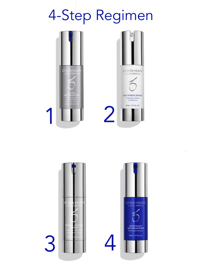 ZO Skin Brightening Program + Texture Repair+GÅVA:AOX Serum (30 ml) VÄRDE 1320:-