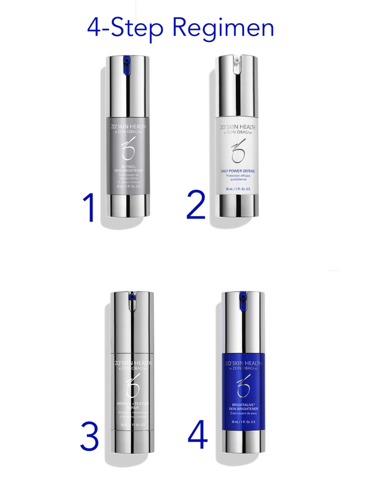 ZO Skin Brightening Program + Texture Repair+GÅVA:AOX Serum (30 ml) VÄRDE 1320:-
