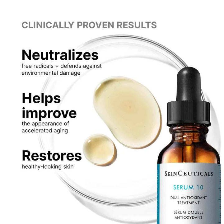 SkinCeuticals Serum 10 + gåva värde 650:-