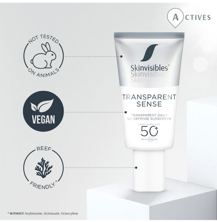 Skinvisibles TRANSPARENT SENSE SPF50+