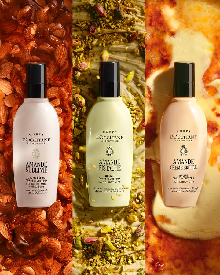 L’Occitane Almond (amande) Pistache Hair & Body Mist