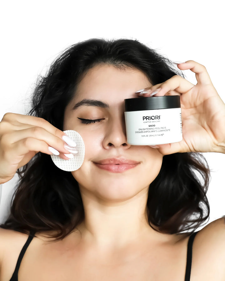 PRIORI Q-SOD Enlightening Peel Pads
