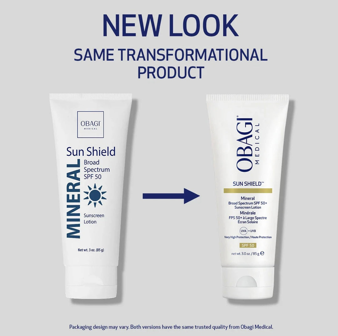 OBAGI Sunshield mineral broad spectrum SPF50