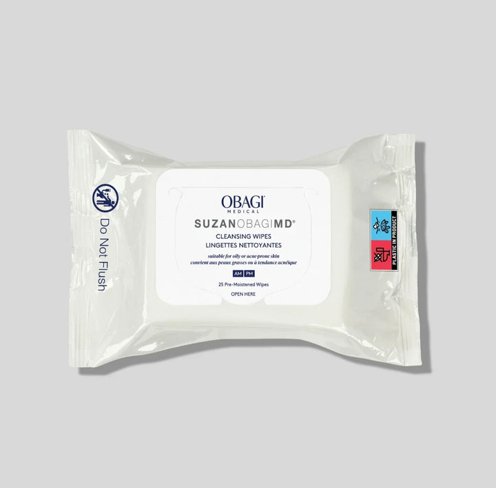 OBAGI SUZANOBAGIMD On The Go Cleansing And Makeup Removing Wipes