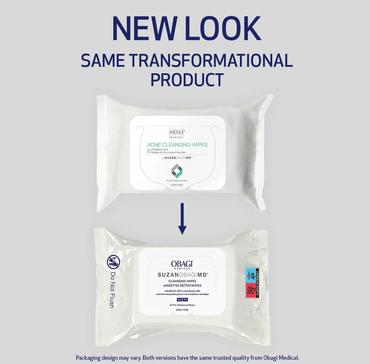 OBAGI SUZANOBAGIMD On The Go Cleansing And Makeup Removing Wipes
