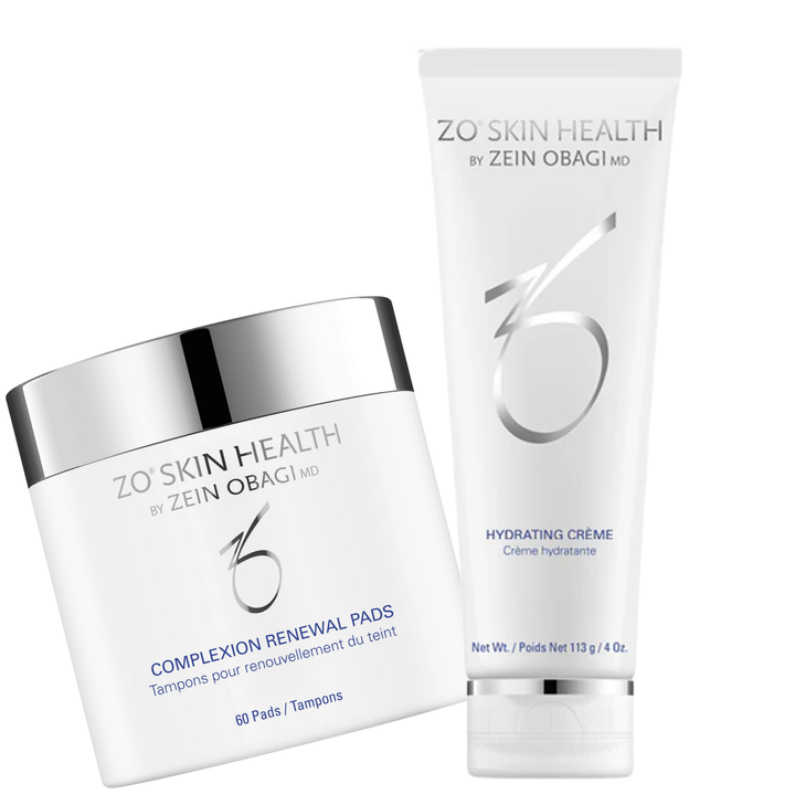 ZO Hydrating Cream + Complexion Renewal Pads på köpet