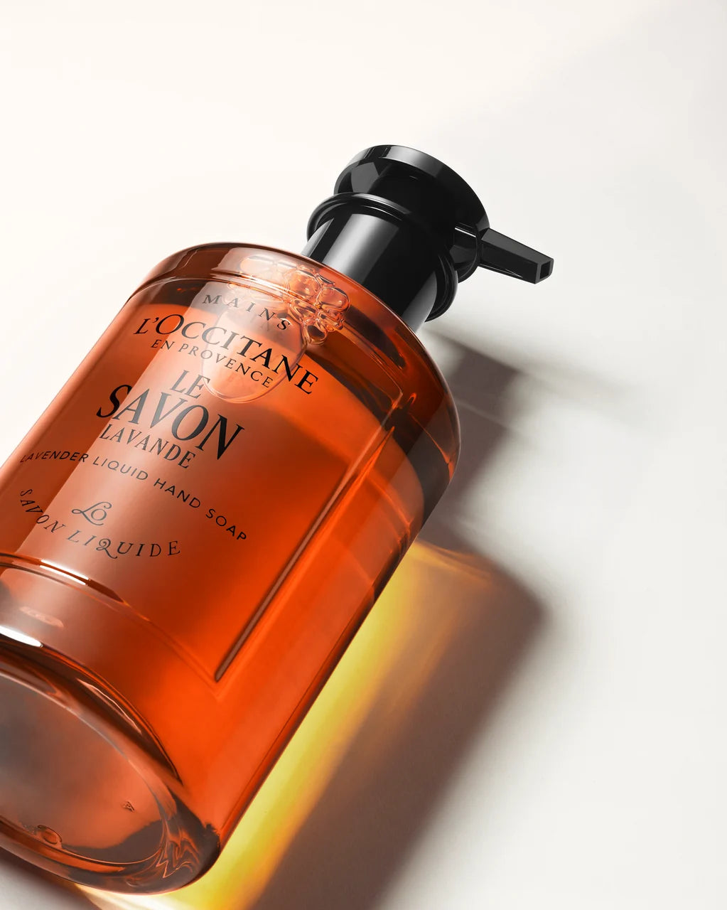 L’Occitane Lavender Liquid Hand Soap Glass Edition