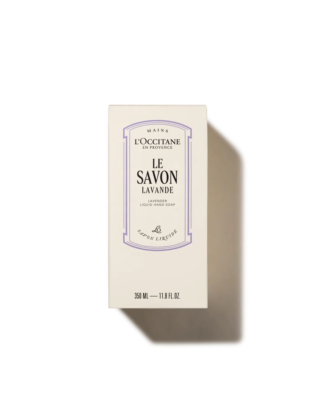 L’Occitane Lavender Liquid Hand Soap Glass Edition