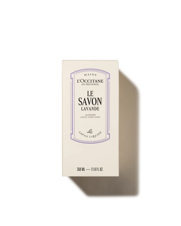 L’Occitane Lavender Liquid Hand Soap Glass Edition