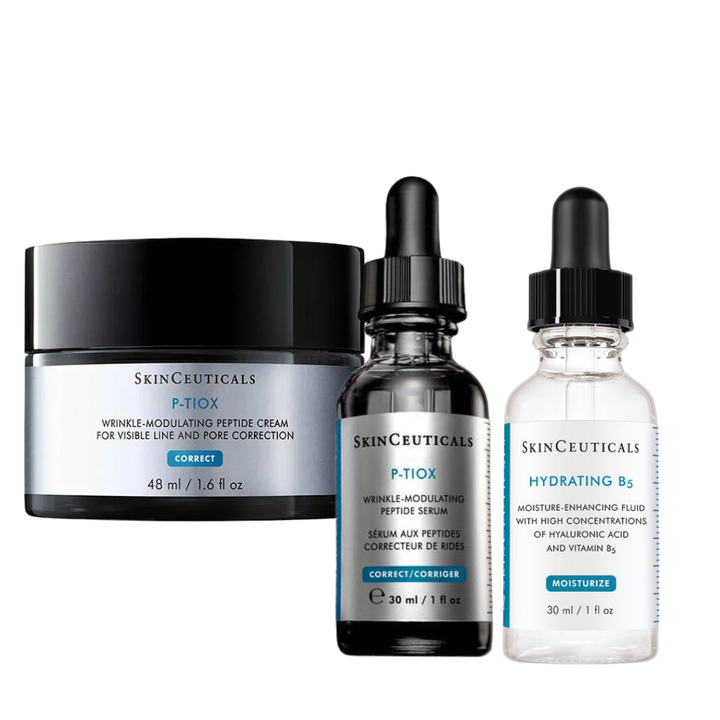 SkinCeuticals P-TIOX Cream+P-TIOX Serum-FÅ HYDRATING B5 (15 ml) I GÅVA!