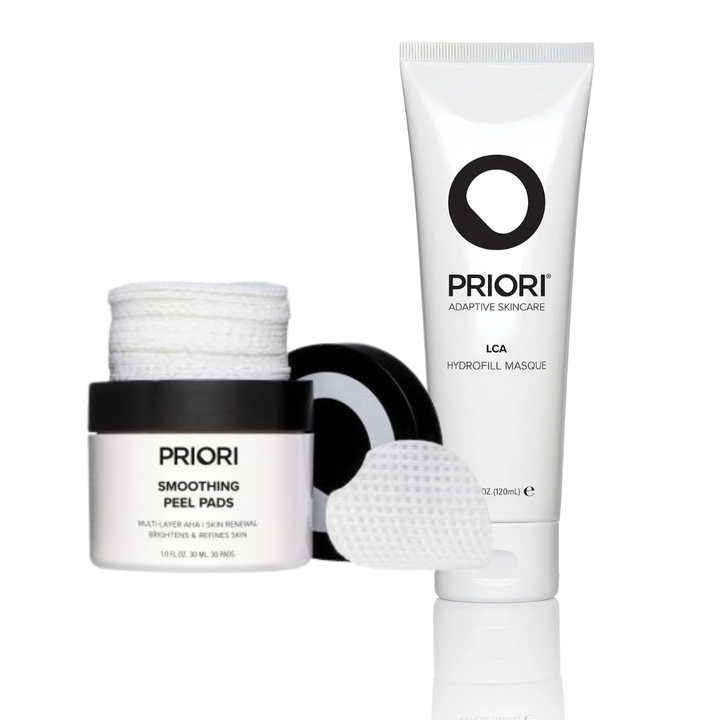 PRIORI Smoothing Peel Pads-Få Hydrofill Mask (värde 799:-)i GÅVA!